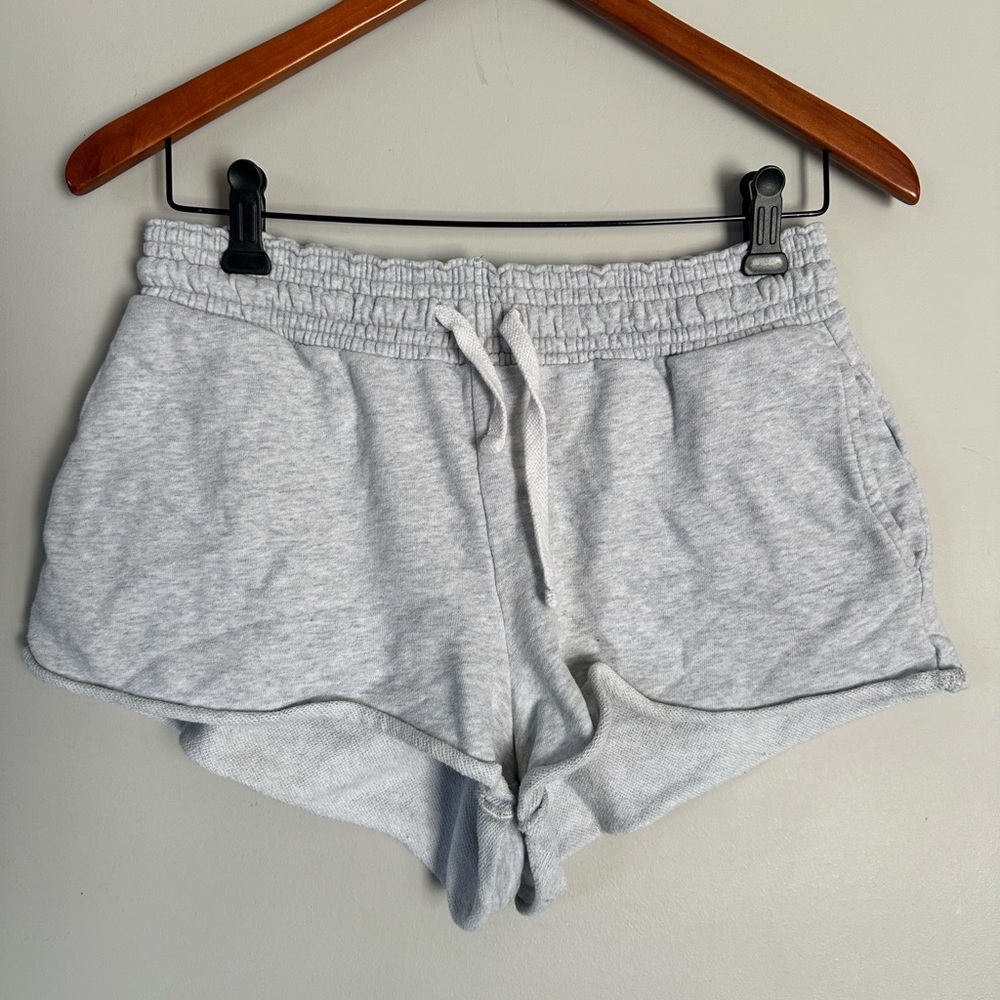 American Eagle Outfitters Light Gray Athletic Shorts